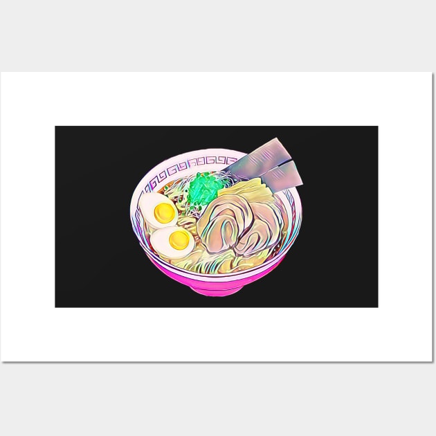 Ramen Bowl Wall Art by funhousejen